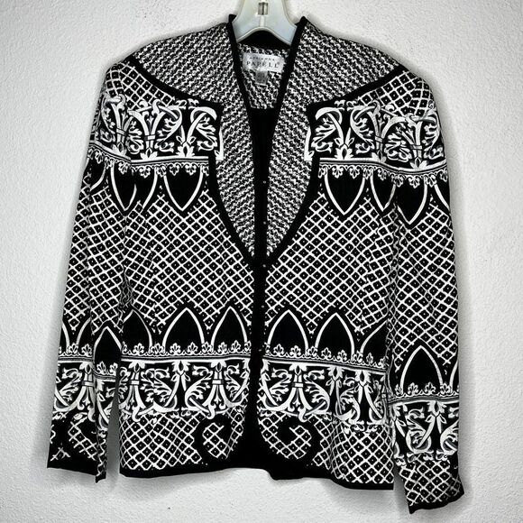 Vintage Adrianna Papell Silk Jacket - Picture 4 of 6